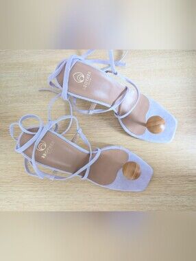 Brother Vellies Wooden Globe Heels